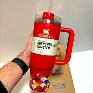 Stanley Cup Lunar New Year LIMITED EDITION Red Dragon Tumbler Flowstate 30oz